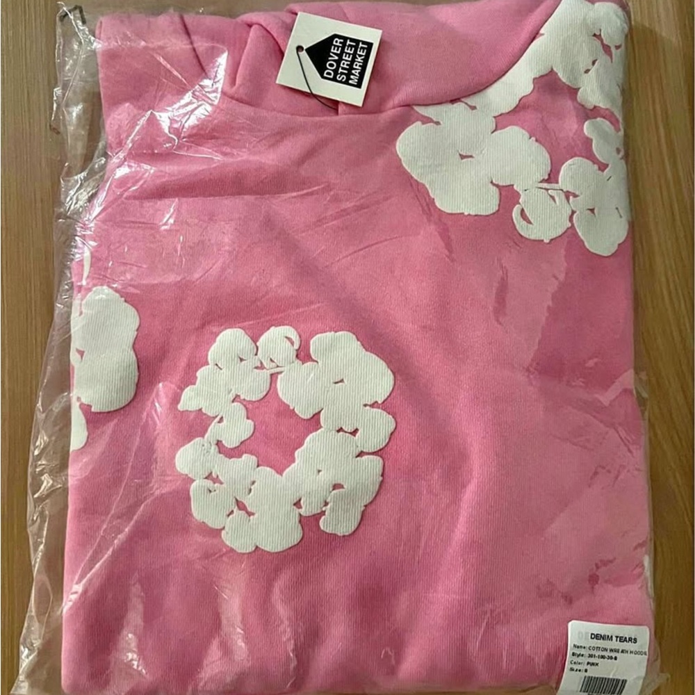 Pink denim tears